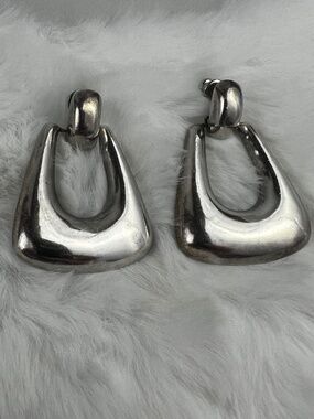 Vintage Door Knocker Style 925 Earrings